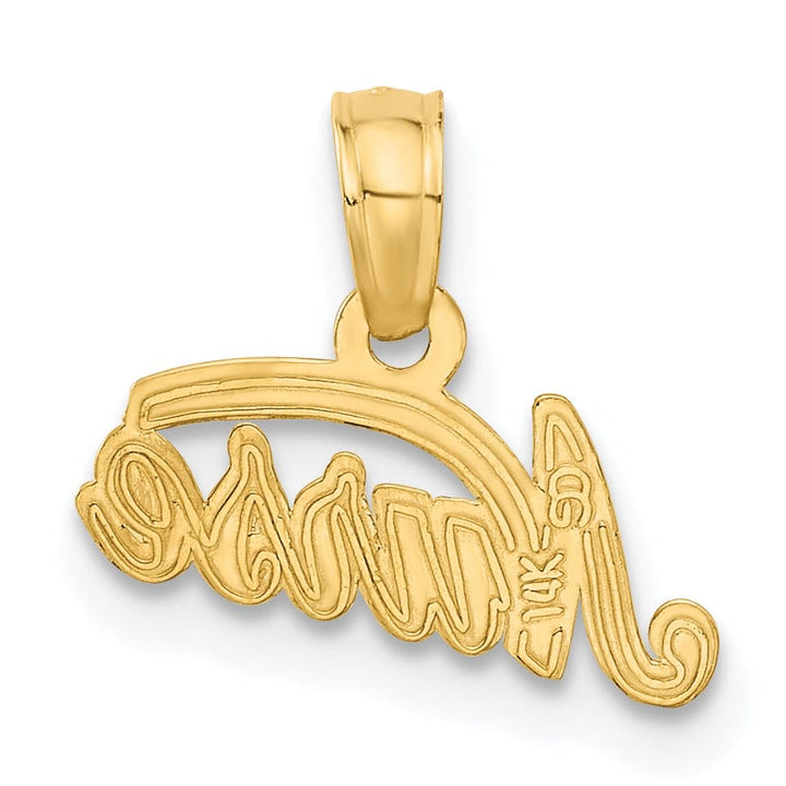 Lovely Rita's Pendants & Charms 14k Yellow Gold Talking Nurse Charm Pendant