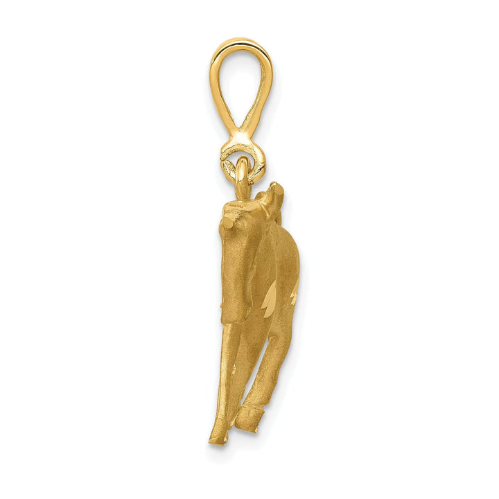 Lovely Rita's Pendants & Charms 14k Yellow Gold Taurus Zodiac Charm Pendant