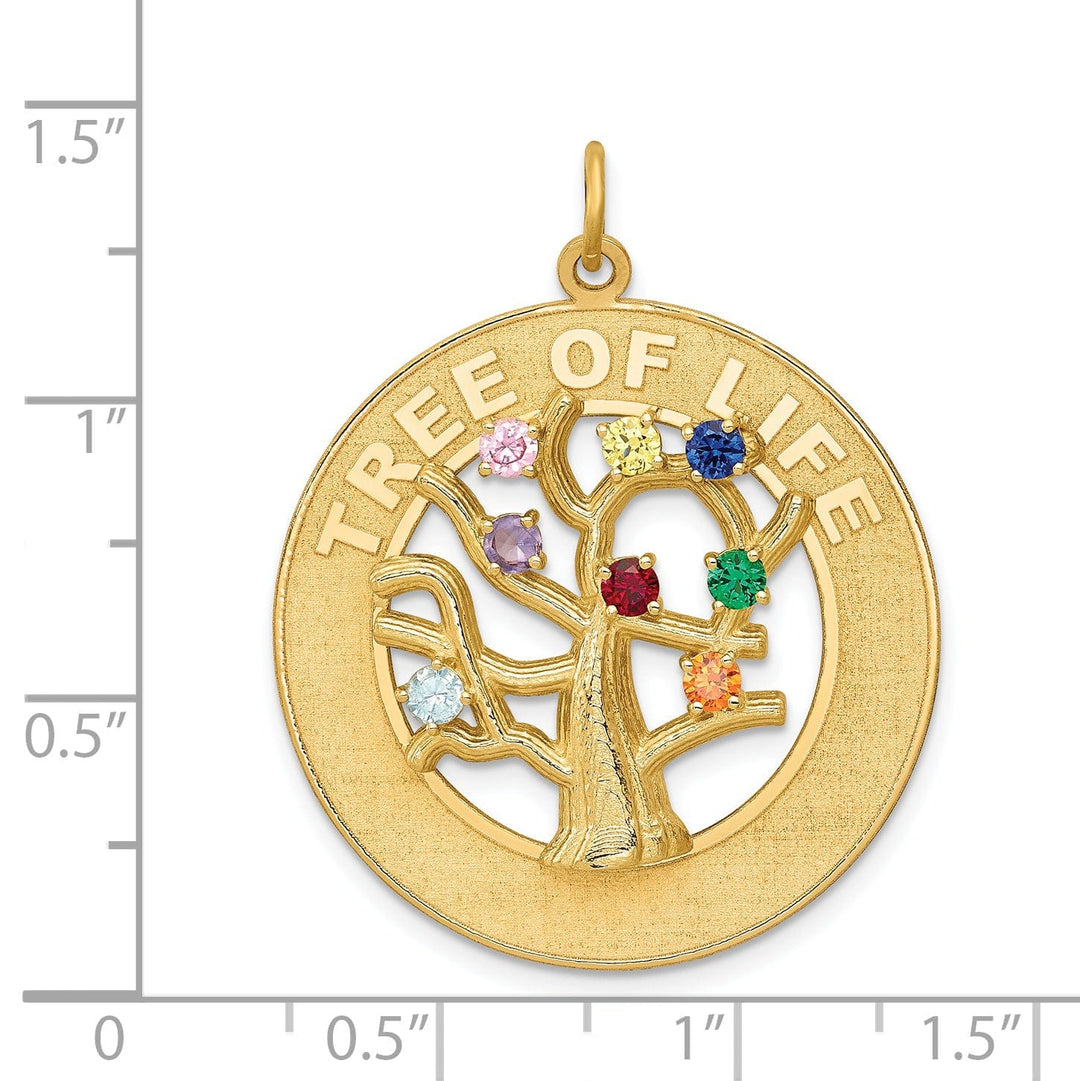 Lovely Rita's Pendants & Charms 14k Yellow Gold Tree Of Life Pendant