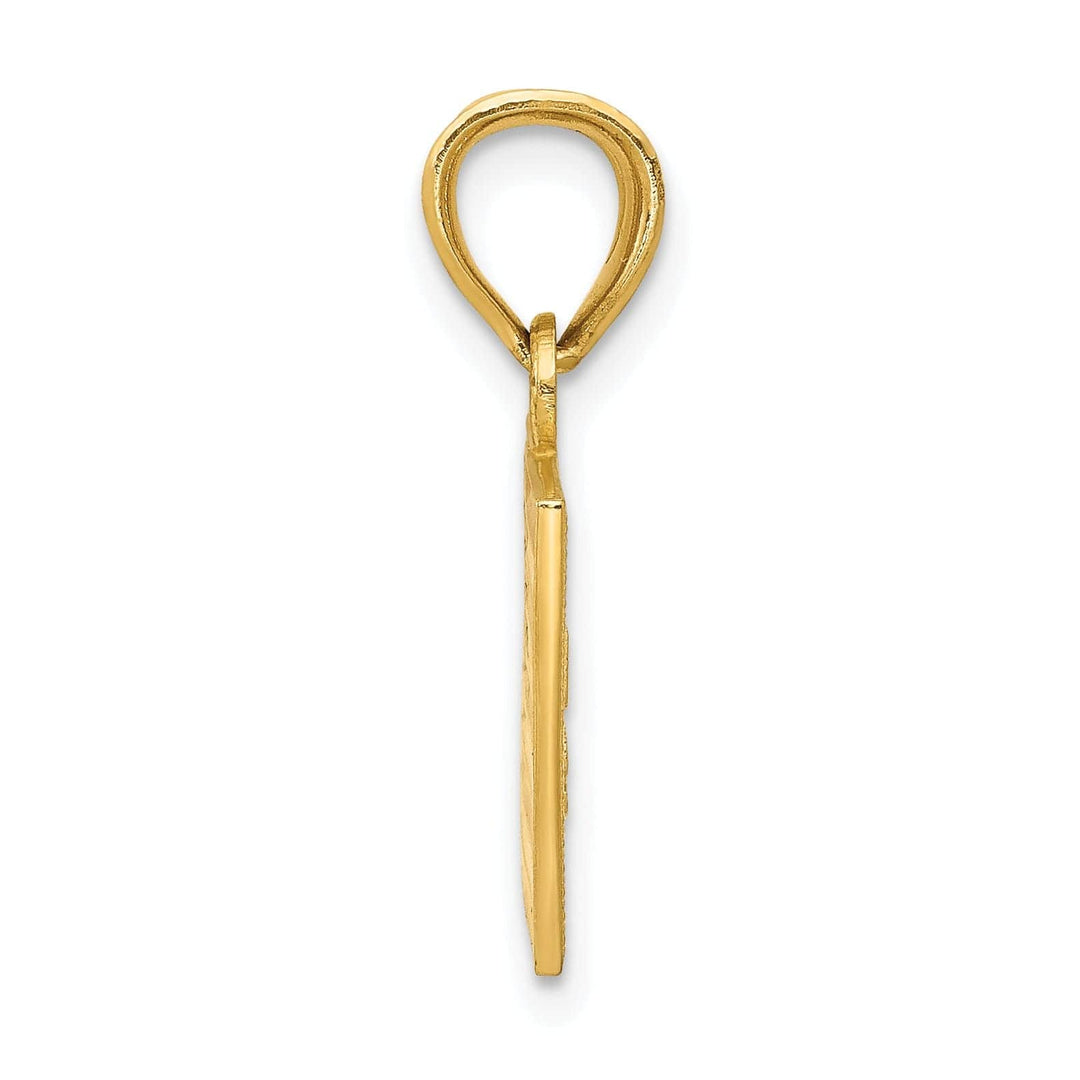 Lovely Rita's Pendants & Charms 14k Yellow Gold United States Flag Pendant