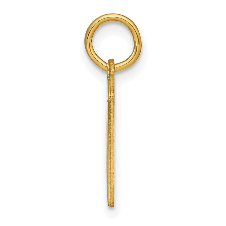 Lovely Rita's Pendants & Charms 14K Yellow Gold Upper Case Letter A Initial Charm Pendant