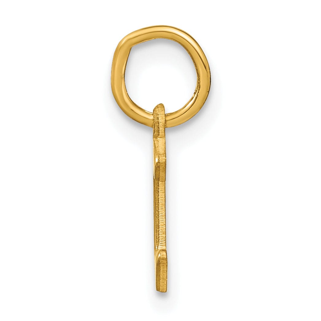 Lovely Rita's Pendants & Charms 14K Yellow Gold Upper Case Letter C Initial Charm Pendant