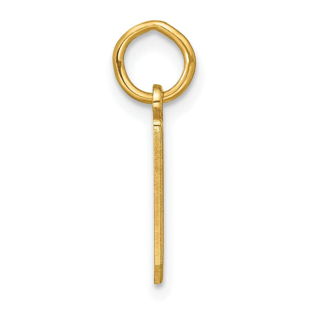 Lovely Rita's Pendants & Charms 14K Yellow Gold Upper Case Letter D Initial Charm Pendant