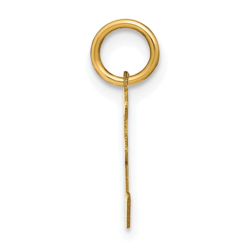 Lovely Rita's Pendants & Charms 14K Yellow Gold Upper Case Letter E Initial Charm Pendant