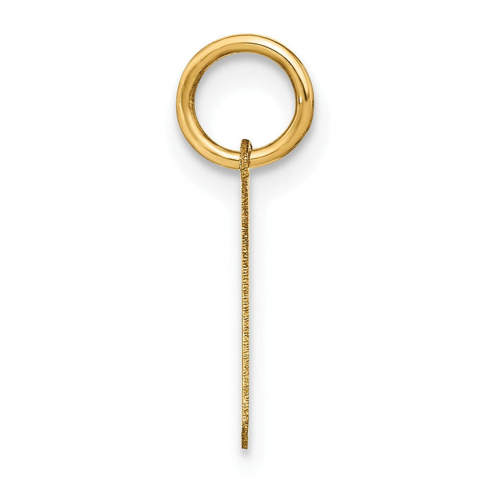 Lovely Rita's Pendants & Charms 14K Yellow Gold Upper Case Letter H Initial Charm Pendant