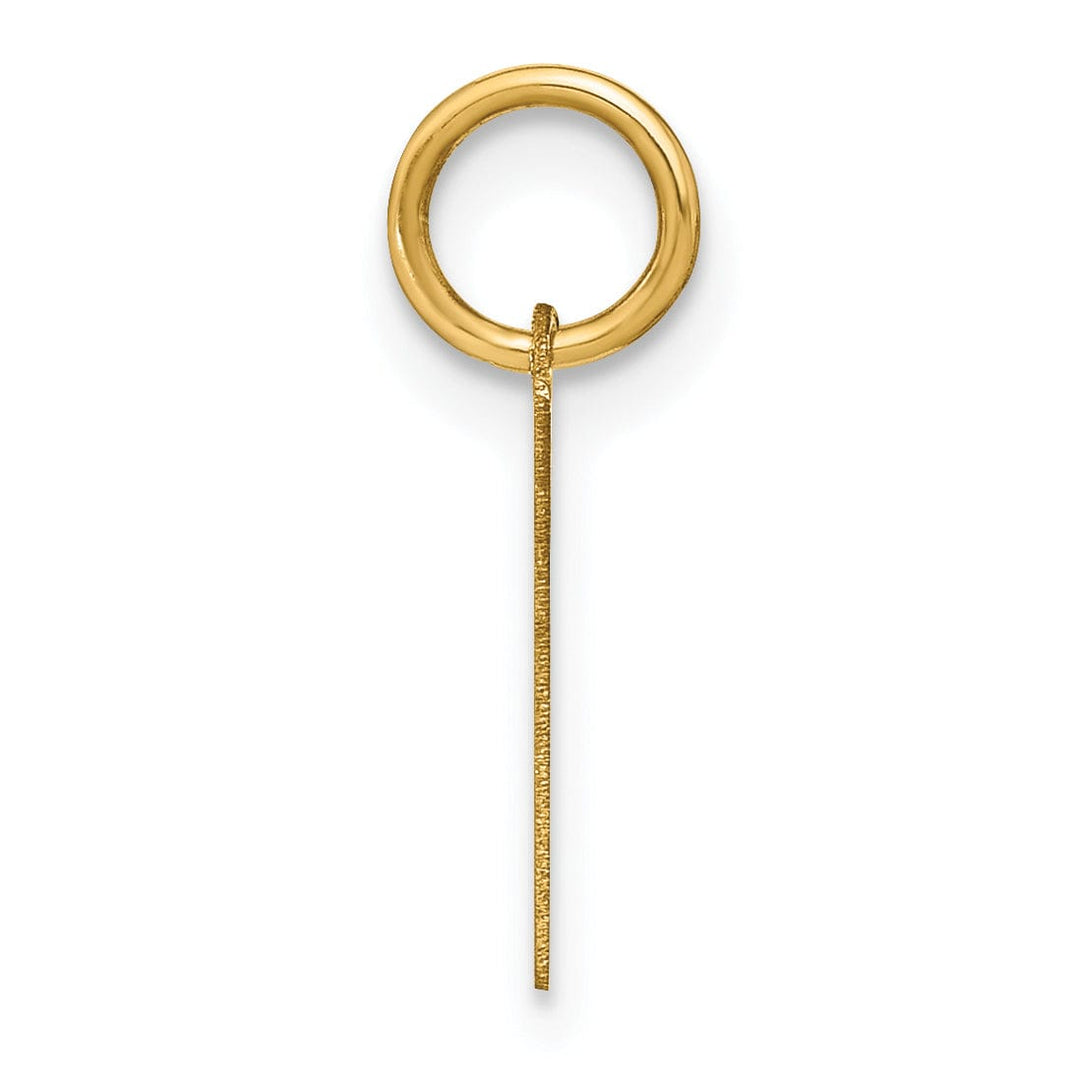 Lovely Rita's Pendants & Charms 14K Yellow Gold Upper Case Letter L Initial Charm Pendant