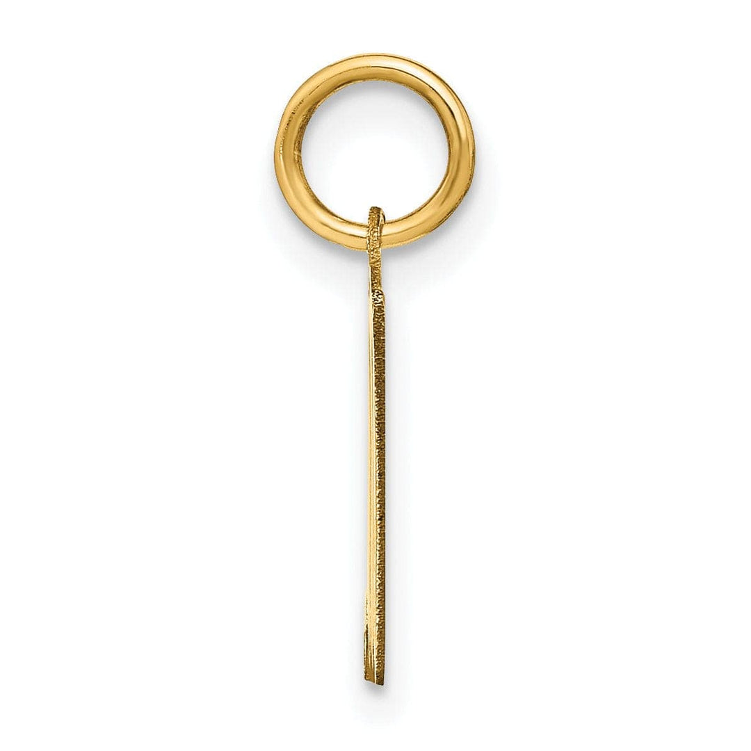 Lovely Rita's Pendants & Charms 14K Yellow Gold Upper Case Letter M Initial Charm Pendant