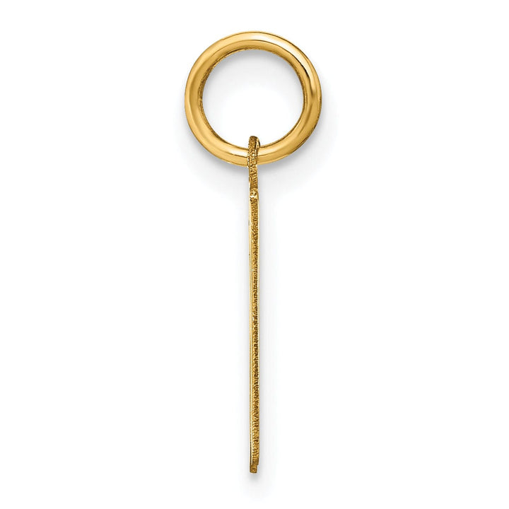 Lovely Rita's Pendants & Charms 14K Yellow Gold Upper Case Letter R Initial Charm Pendant