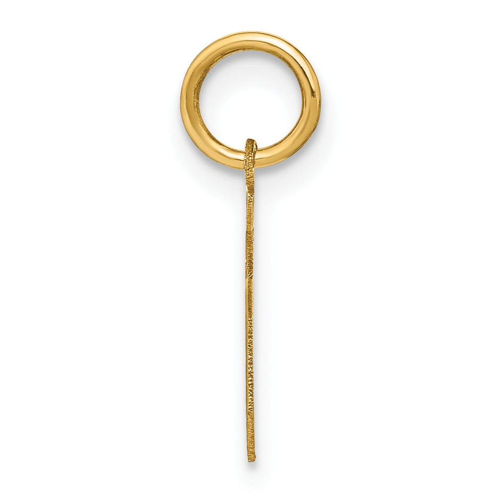 Lovely Rita's Pendants & Charms 14K Yellow Gold Upper Case Letter S Initial Charm Pendant