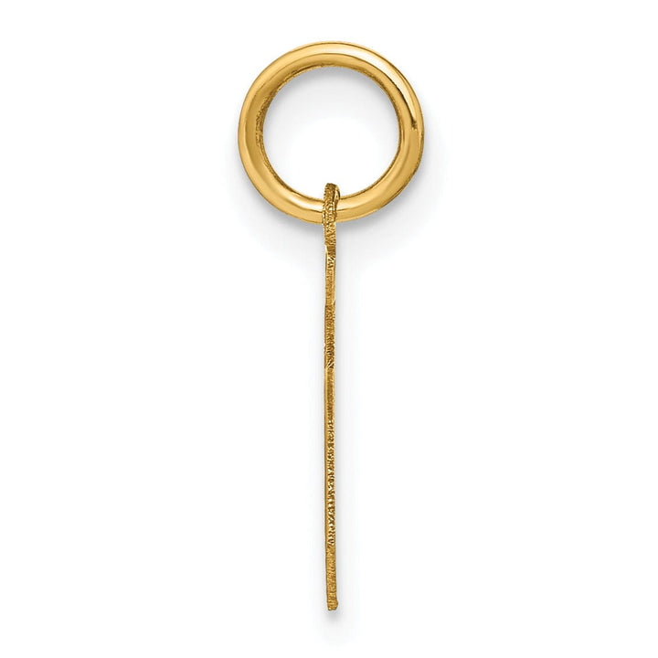 Lovely Rita's Pendants & Charms 14K Yellow Gold Upper Case Letter S Initial Charm Pendant