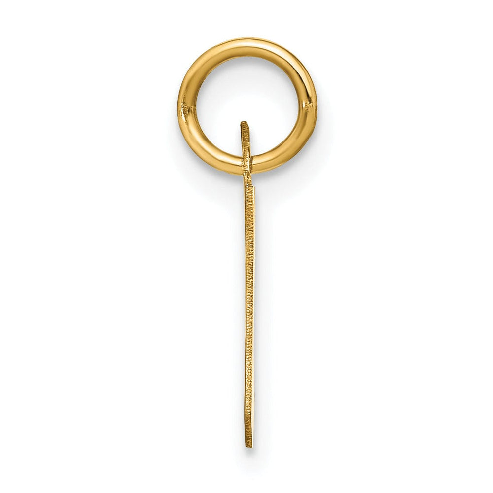 Lovely Rita's Pendants & Charms 14K Yellow Gold Upper Case Letter W Initial Charm Pendant