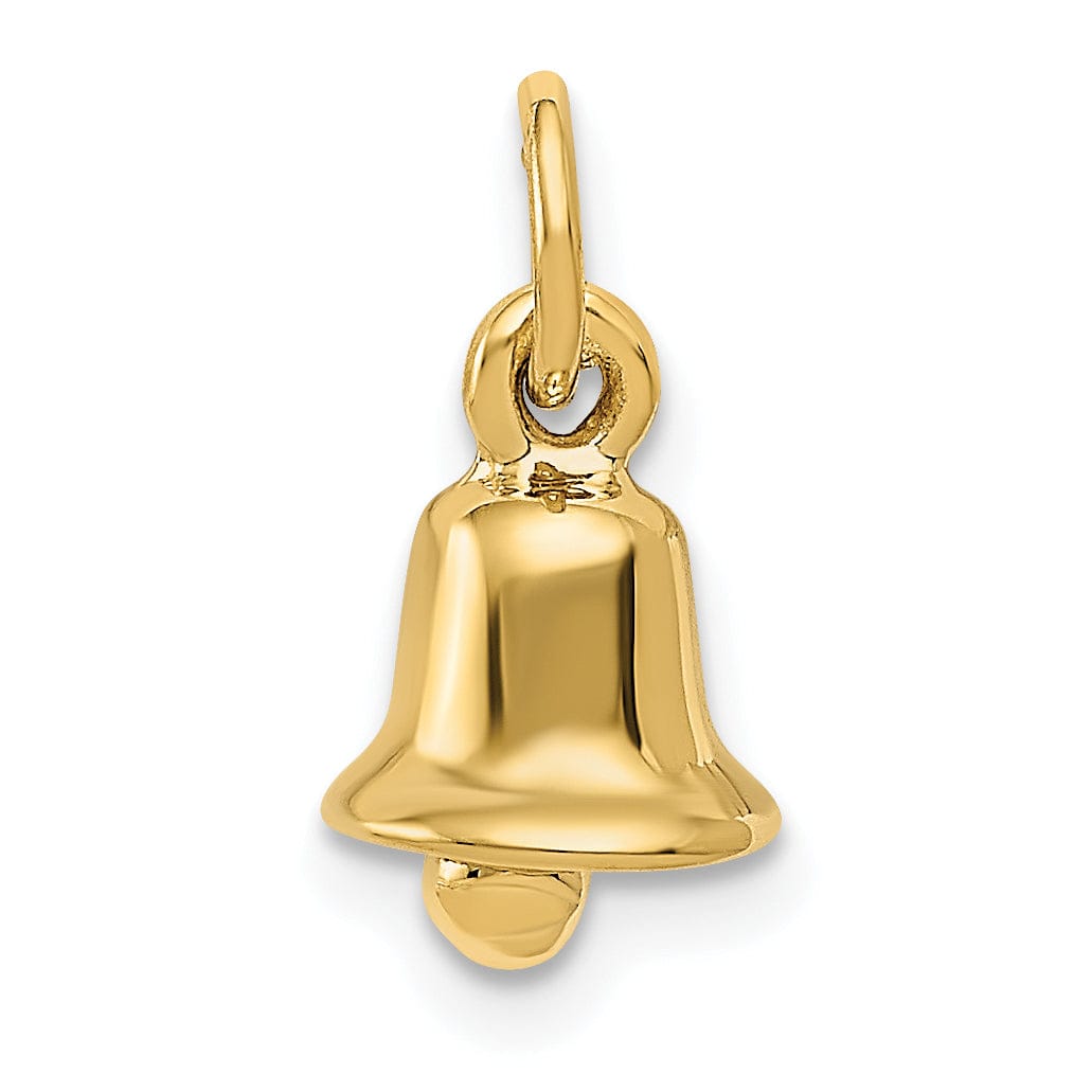 Lovely Rita's Pendants & Charms 14k Yellow Gold Wedding Bell Charm Pendant
