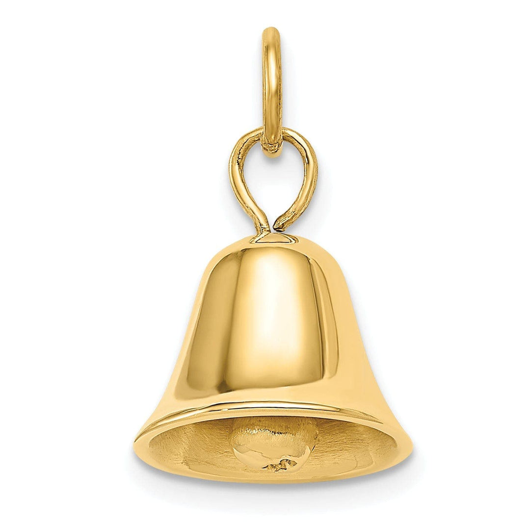 Lovely Rita's Pendants & Charms 14k Yellow Gold Wedding Bell Charm Pendant