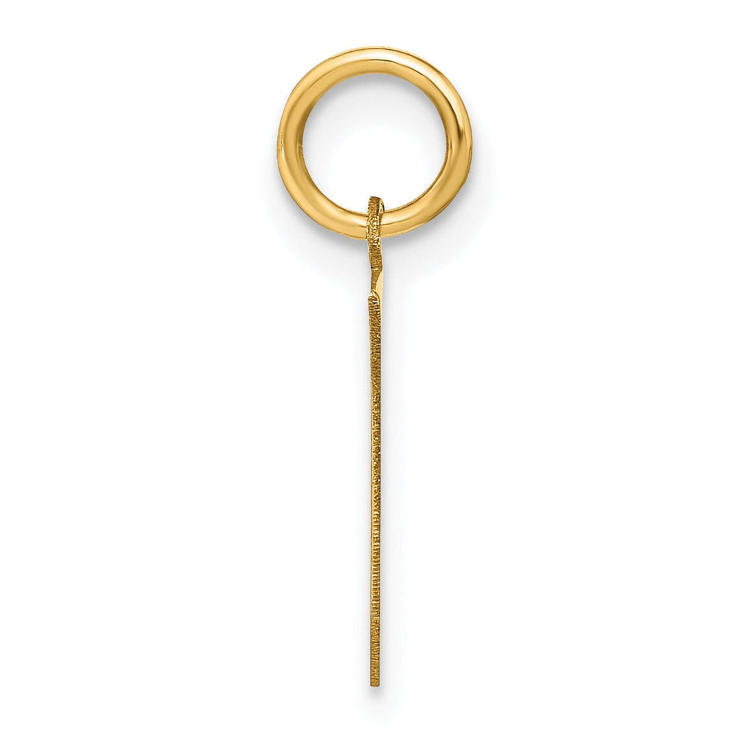 Lovely Rita's Pendants & Charms 14k Yellow Gold Women's Letter E Initial Charm Pendant