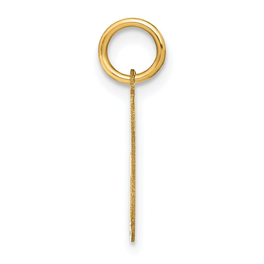 Lovely Rita's Pendants & Charms 14k Yellow Gold Women's Letter G Initial Charm Pendant