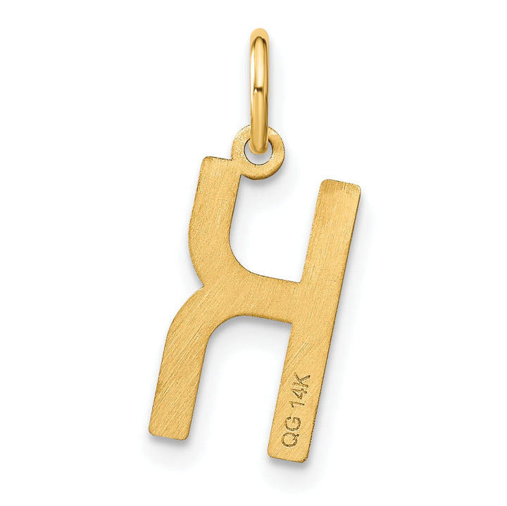 Lovely Rita's Pendants & Charms 14k Yellow Gold Women's Letter K Initial Charm Pendant