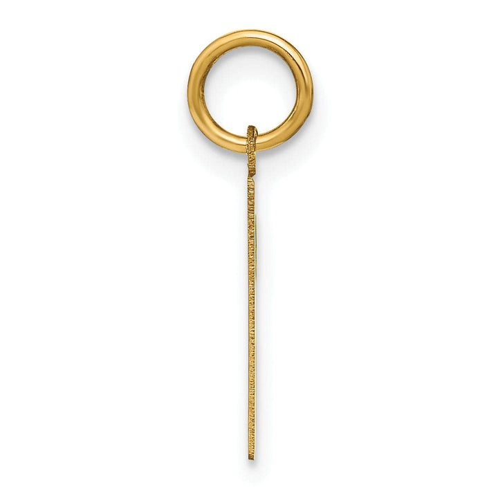 Lovely Rita's Pendants & Charms 14k Yellow Gold Women's Letter R Initial Charm Pendant