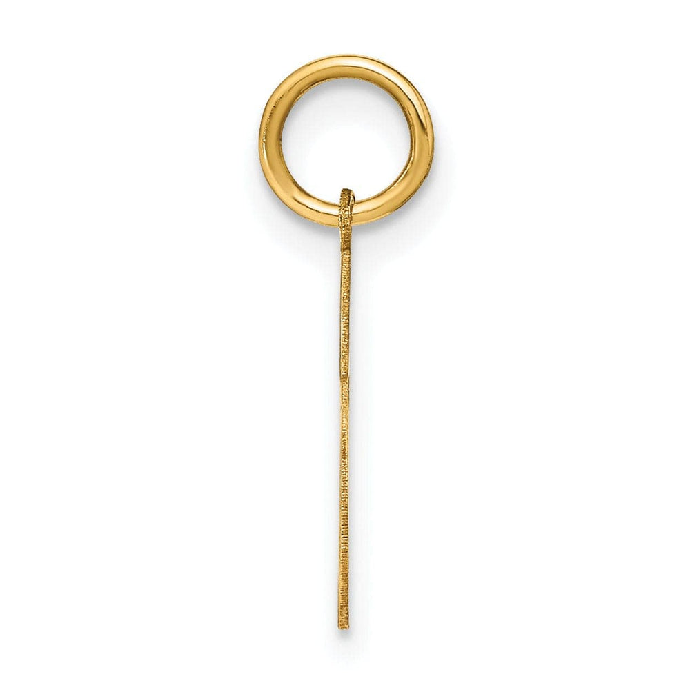 Lovely Rita's Pendants & Charms 14k Yellow Gold Women's Letter S Initial Charm Pendant