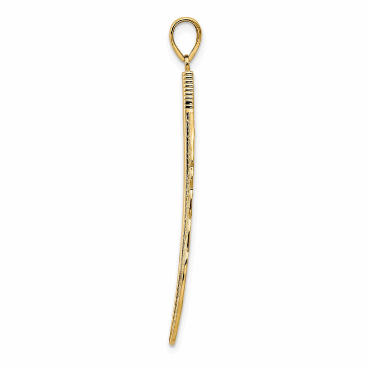 Lovely Rita's Pendants & Charms 14kt Yellow Gold Feather charm Pendant