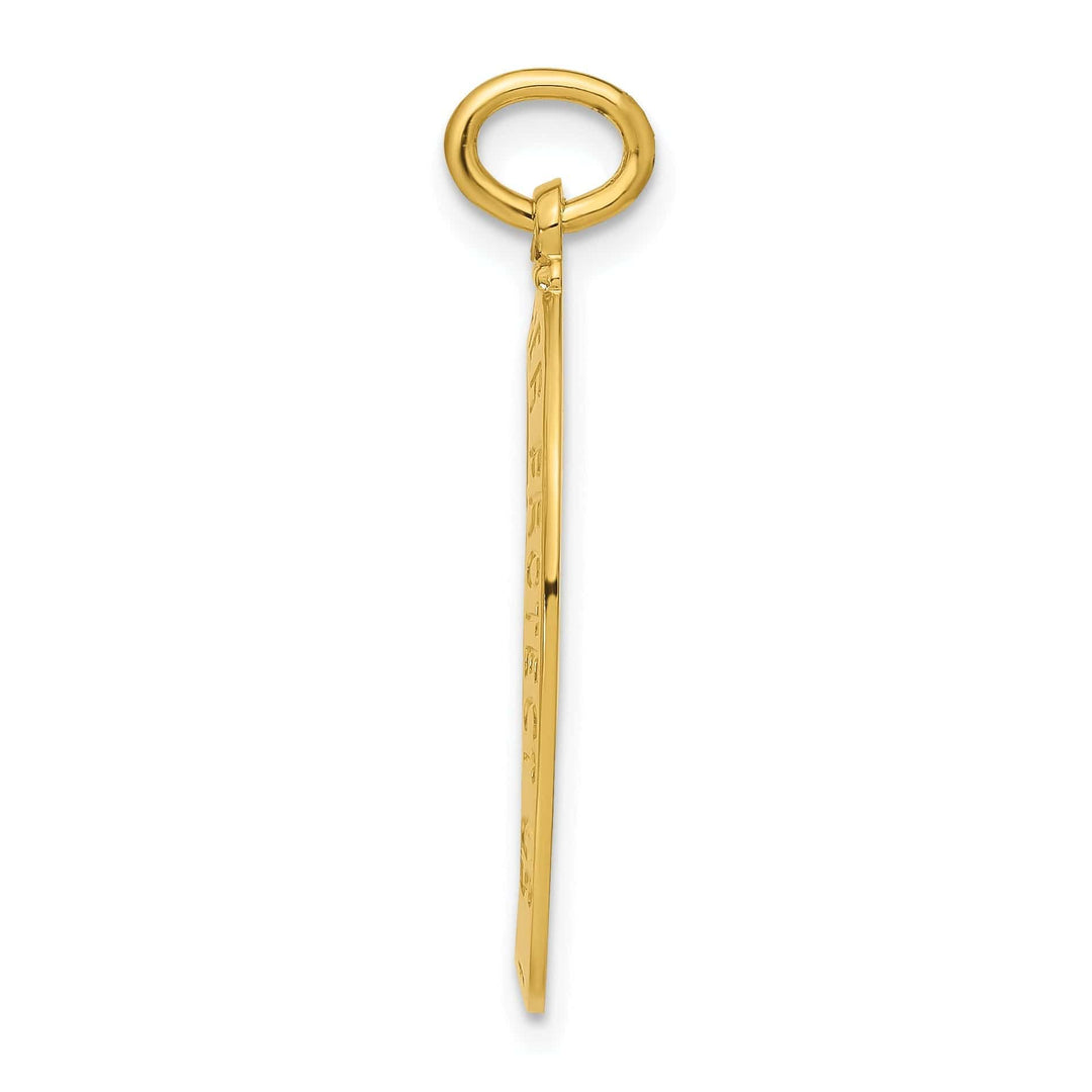 Lovely Rita's Pendants & Charms 24k Gold-plated Silver St Christopher Baseball Med