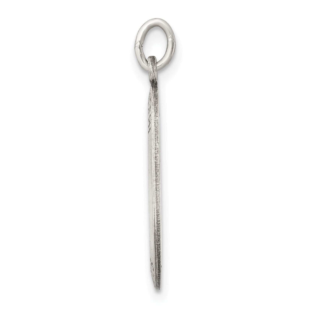 Lovely Rita's Pendants & Charms 925 Sterling Silver Antiqued Saint Joseph Medal Pendant