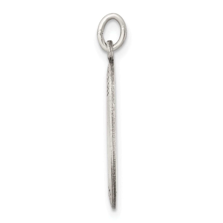 Lovely Rita's Pendants & Charms 925 Sterling Silver Antiqued Saint Joseph Medal Pendant