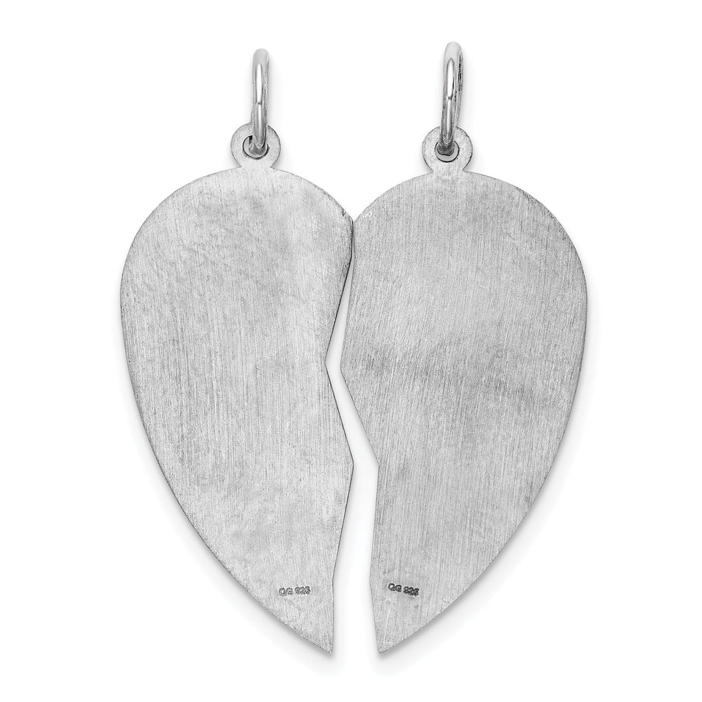 Lovely Rita's Pendants & Charms 925 Sterling Silver Break-apart Mizpah Charm Pendant