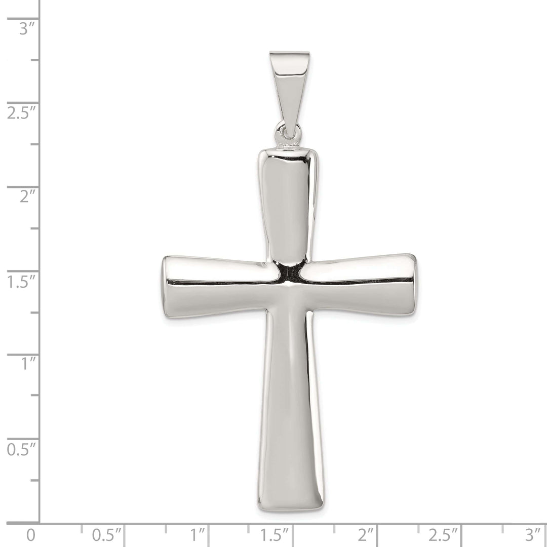 Lovely Rita's Pendants & Charms Hollow Sterling Silver 3-D Latin Cross Pendant