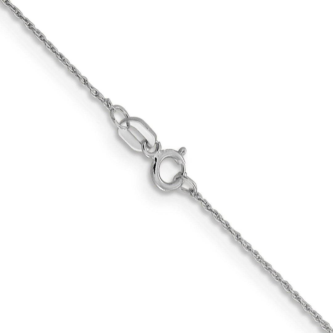 Lovely Rita's Pendants & Charms Leslie 14K White Gold .8 mm wide Pendant Rope