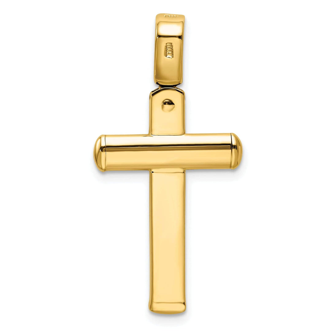Lovely Rita's Pendants & Charms Leslies 14k Yellow Gold Polish Crucifix Pendant