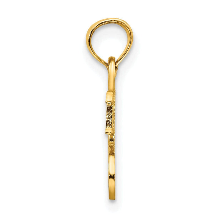 Lovely Rita's Pendants & Charms No Engraving 14k Yellow Gold Sweet 16 Charm Pendant