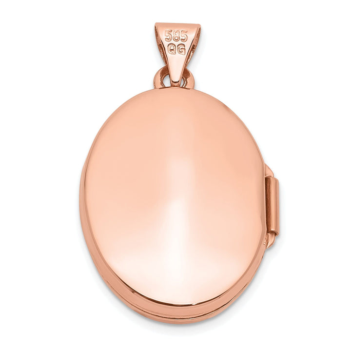 Lovely Rita's Pendants & Charms Rose Gold Oval Locket