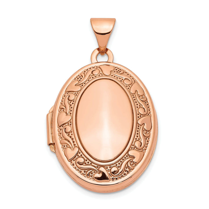 Lovely Rita's Pendants & Charms Rose Gold Oval Locket