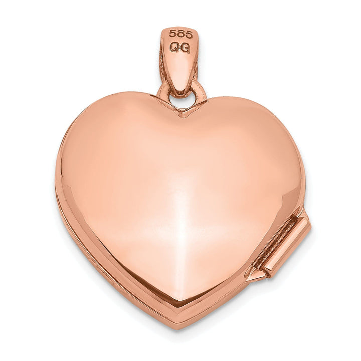 Lovely Rita's Pendants & Charms Rose Gold Vintage Heart Locket