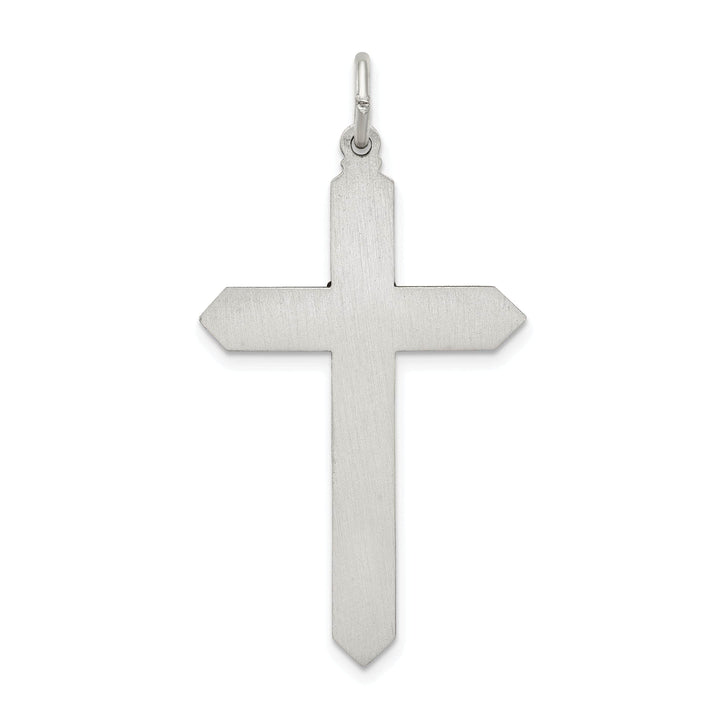 Lovely Rita's Pendants & Charms Silver Antique January Birthstone Cross Pendant