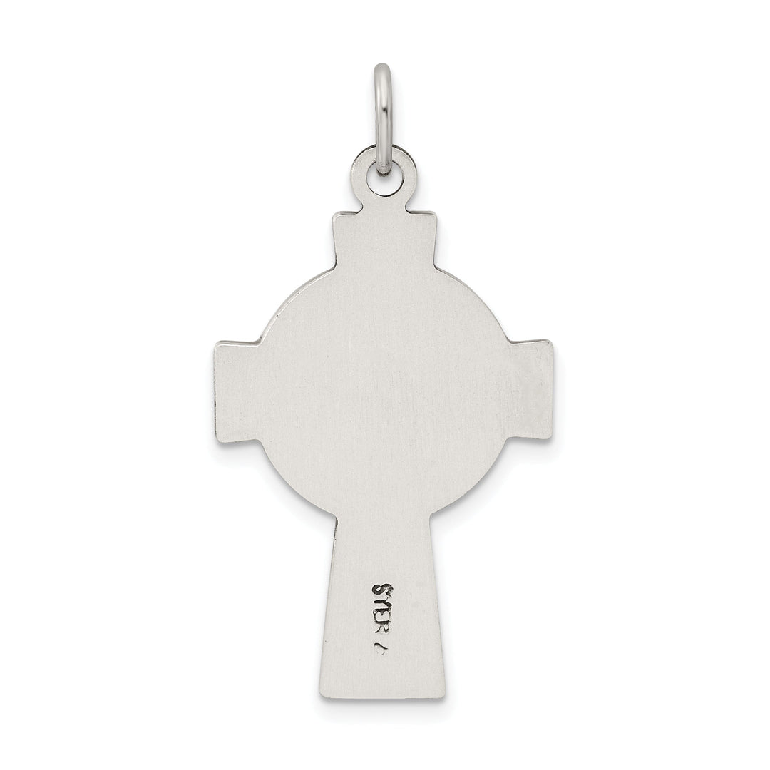 Lovely Rita's Pendants & Charms Silver Antique Satin Finish Irish Cross Pendant