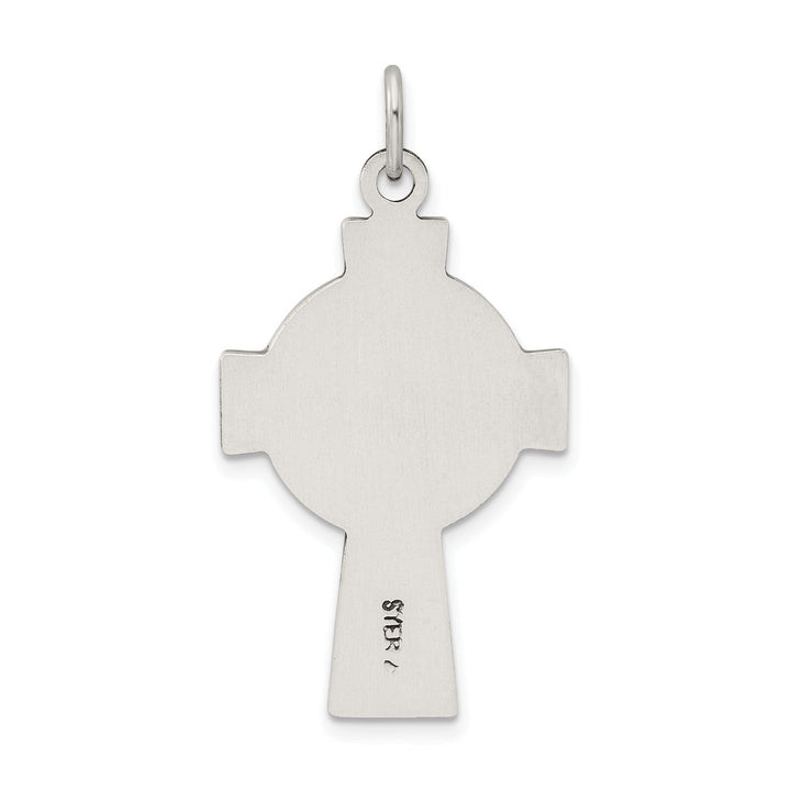 Lovely Rita's Pendants & Charms Silver Antique Satin Finish Irish Cross Pendant