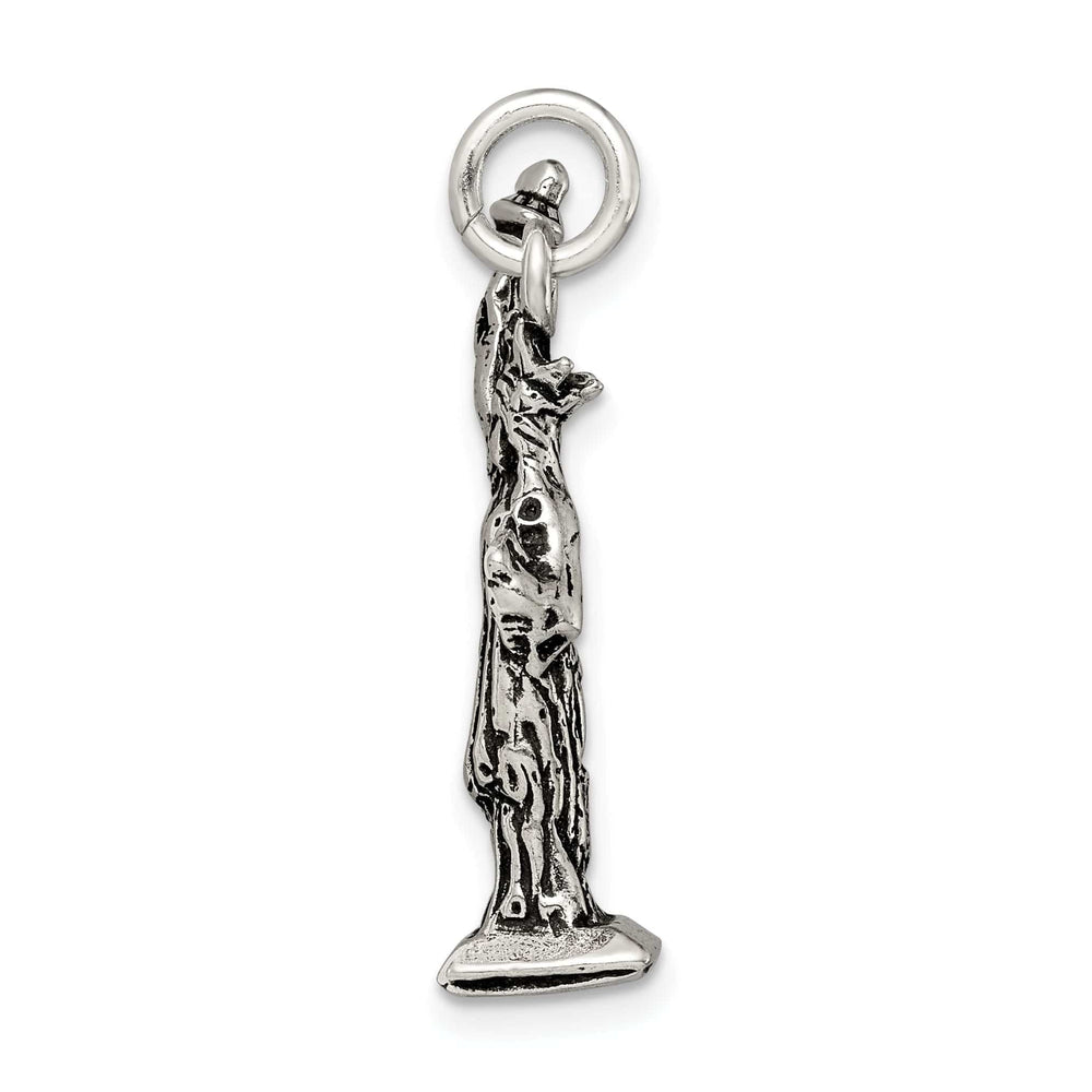 Lovely Rita's Pendants & Charms Silver Antiqued 3-D Statue of Liberty Charm