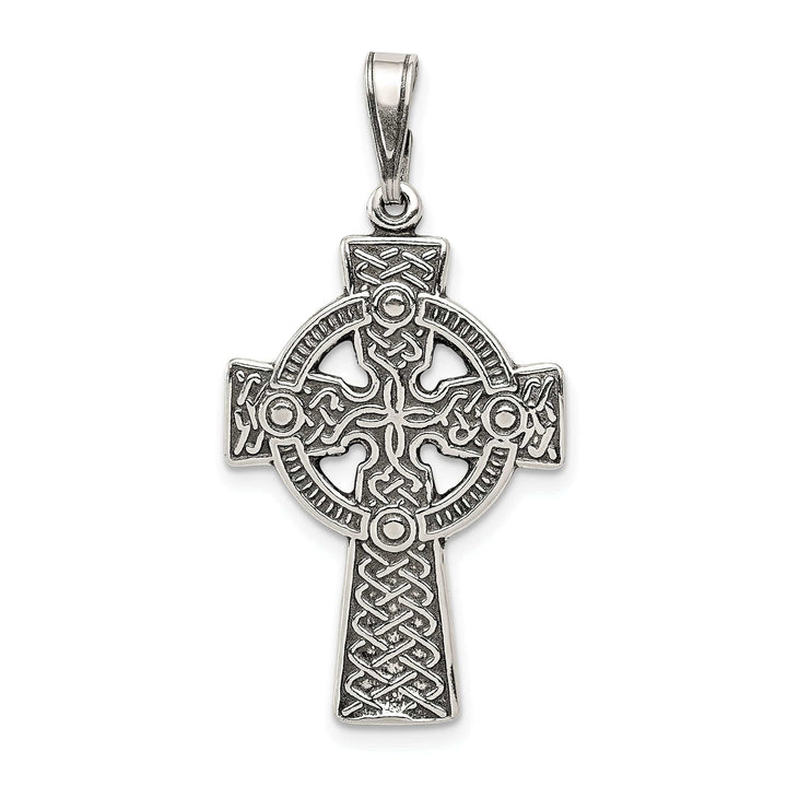 Lovely Rita's Pendants & Charms Silver Antiqued Finish Celtic Cross Pendant