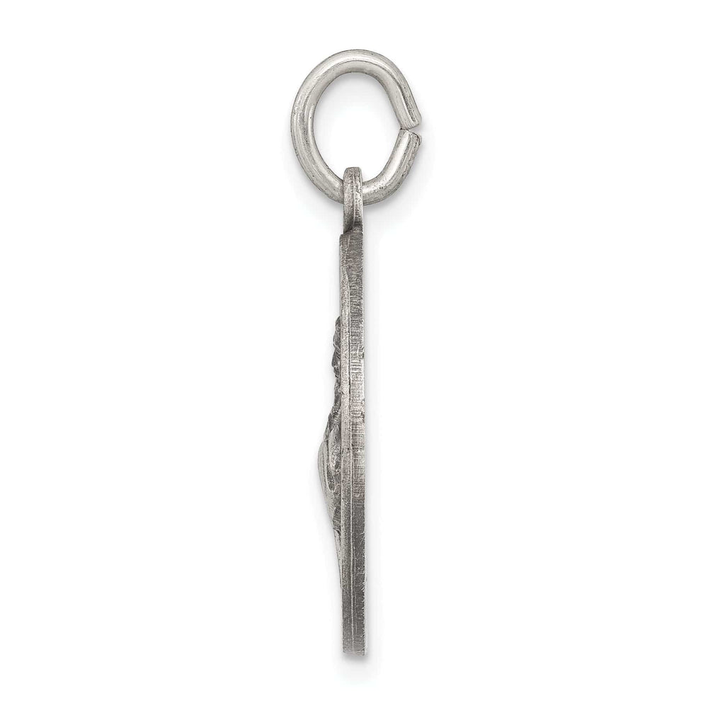 Lovely Rita's Pendants & Charms Silver Antiqued Saint Francis of Assisi Medal