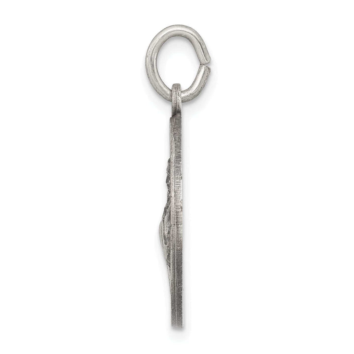 Lovely Rita's Pendants & Charms Silver Antiqued Saint Francis of Assisi Medal