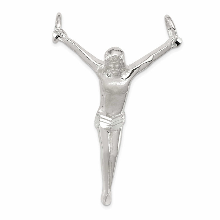 Lovely Rita's Pendants & Charms Silver Crucified Christ Slide Pendant