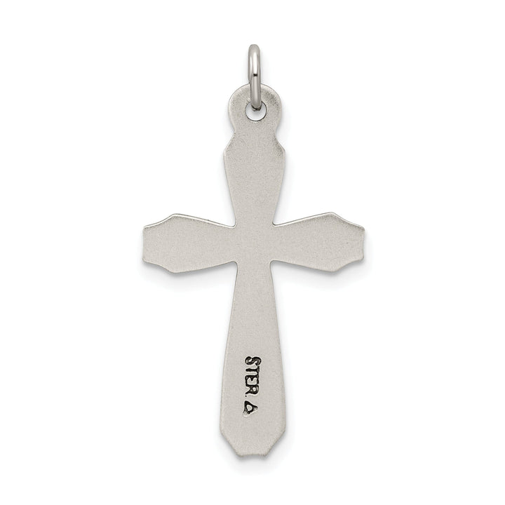 Lovely Rita's Pendants & Charms Silver D.C Satin Antiqued Finish Cross Pendant