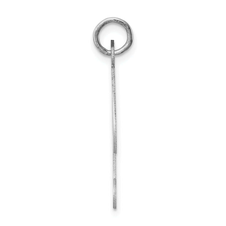 Lovely Rita's Pendants & Charms Silver Large Fancy Script Initial I Charm