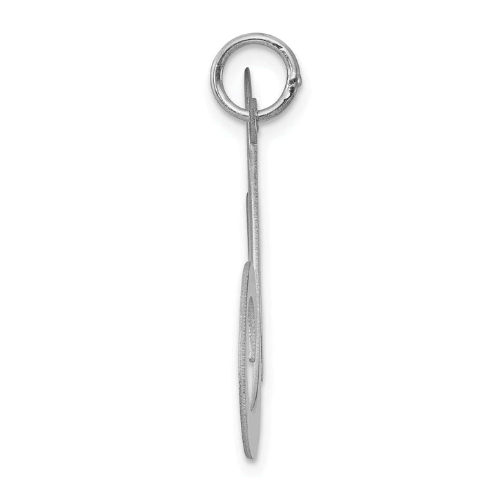 Lovely Rita's Pendants & Charms Silver Large Fancy Script Initial M Charm