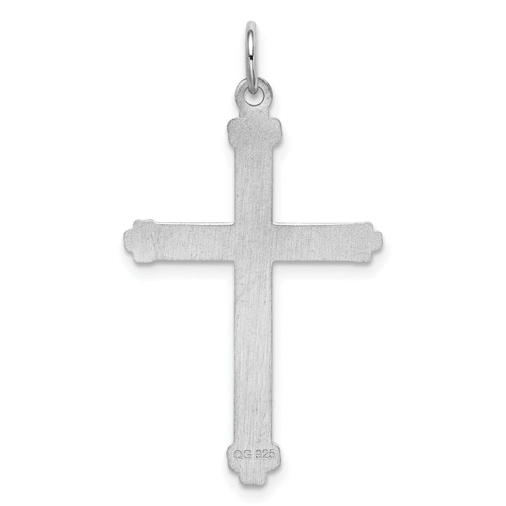 Lovely Rita's Pendants & Charms Silver Laser Designed Latin Cross Pendant