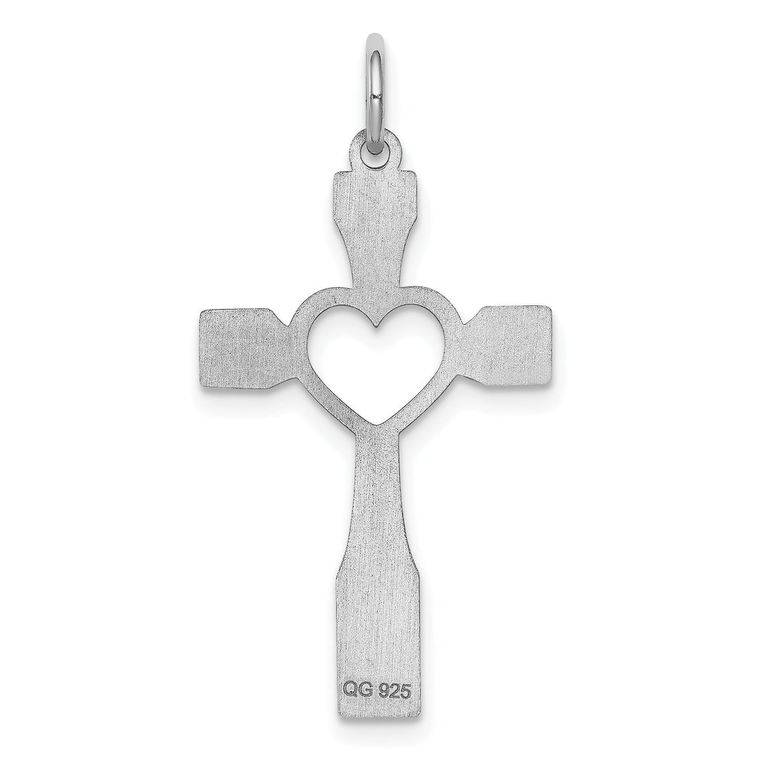 Lovely Rita's Pendants & Charms Silver Laser Designed Latin Cross Pendant