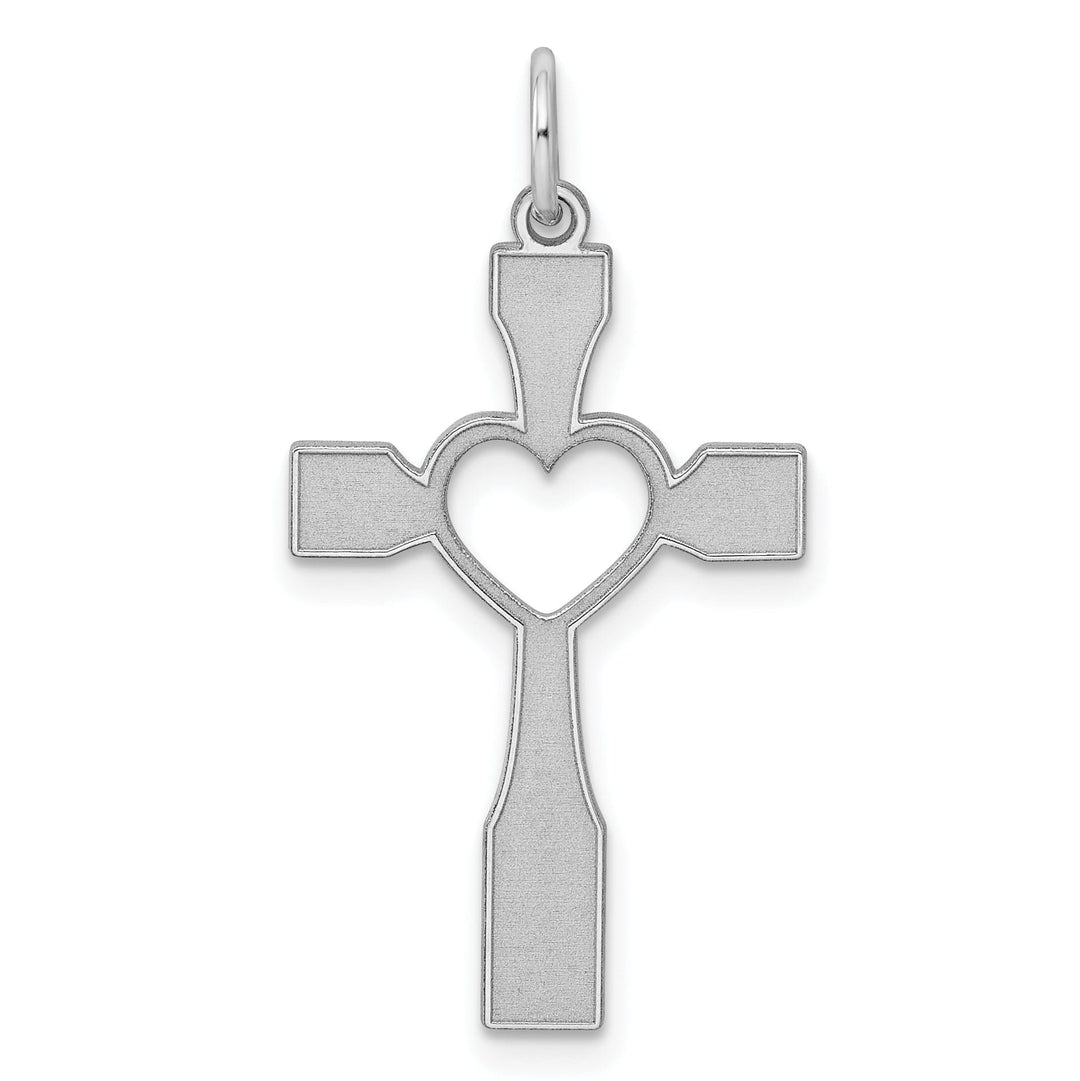 Lovely Rita's Pendants & Charms Silver Laser Designed Latin Cross Pendant