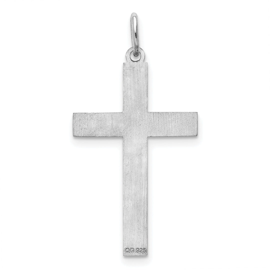 Lovely Rita's Pendants & Charms Silver Laser Designed Latin Cross Pendant