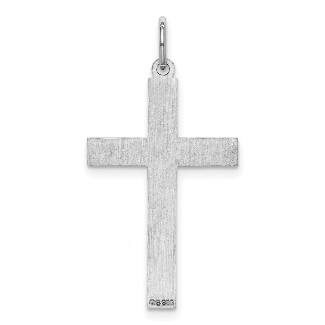 Lovely Rita's Pendants & Charms Silver Laser Designed Latin Cross Pendant